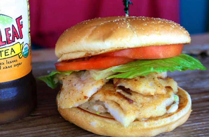 WEDS Fried Conch Sandwich w/Fries – $16.74